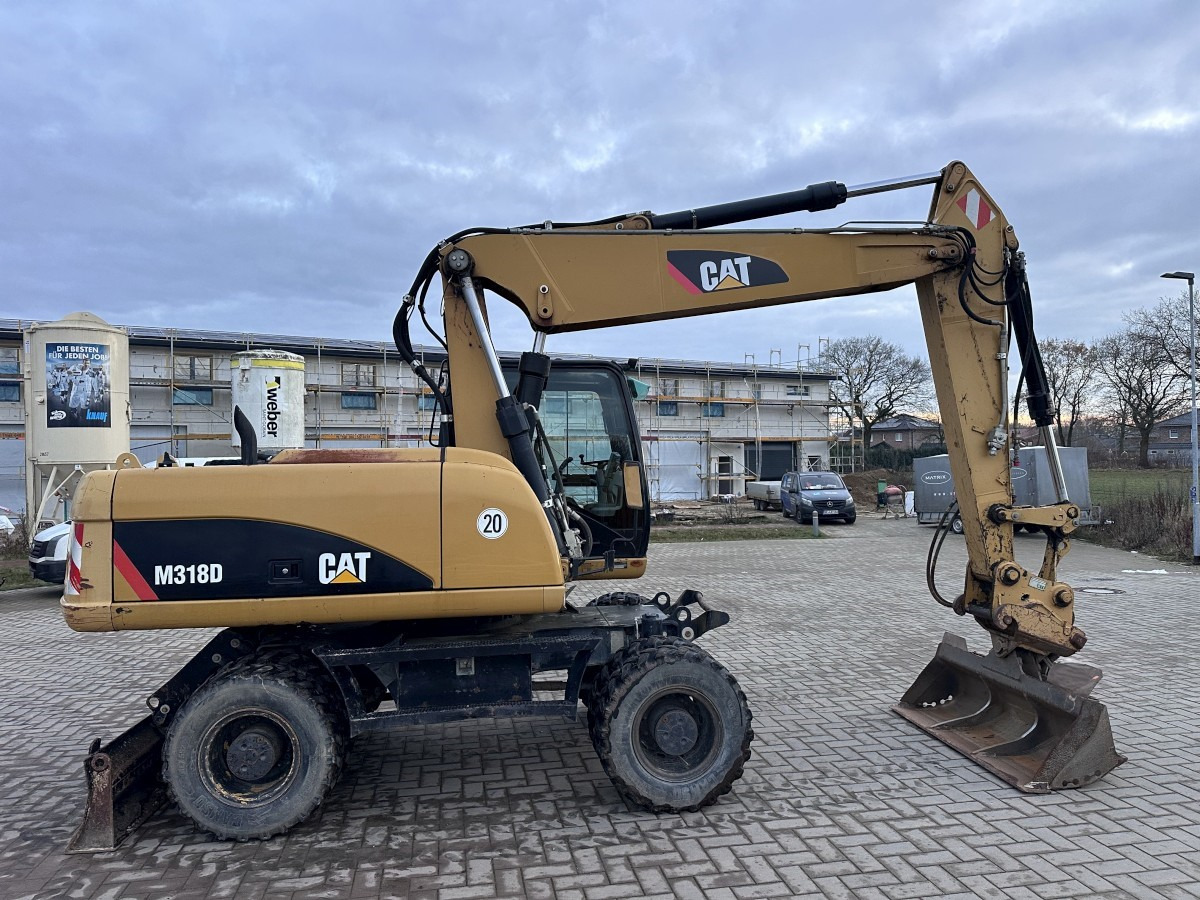 CATERPILLAR M 318 D full Hydr. Top Zustand German machine ! - Excavadora de ruedas: foto 2 CATERPILLAR M 318 D full Hydr. Top Zustand German machine ! - Excavadora de ruedas: foto 2