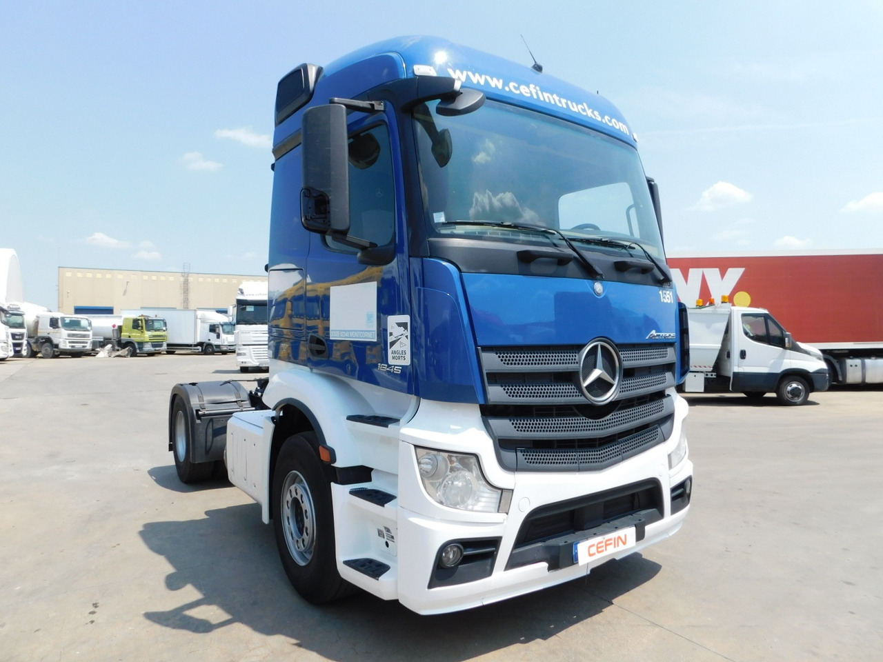 Mercedes Actros 1845 - Cabeza tractora: foto 2 Mercedes Actros 1845 - Cabeza tractora: foto 2