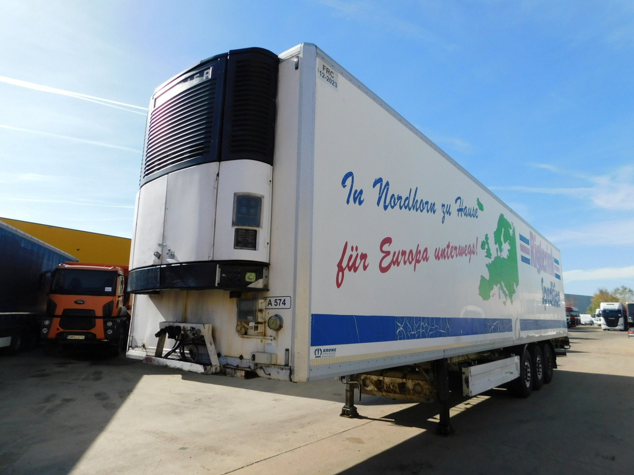 Krone Sdr27 - Semirremolque frigorífico: foto 1 Krone Sdr27 - Semirremolque frigorífico: foto 1