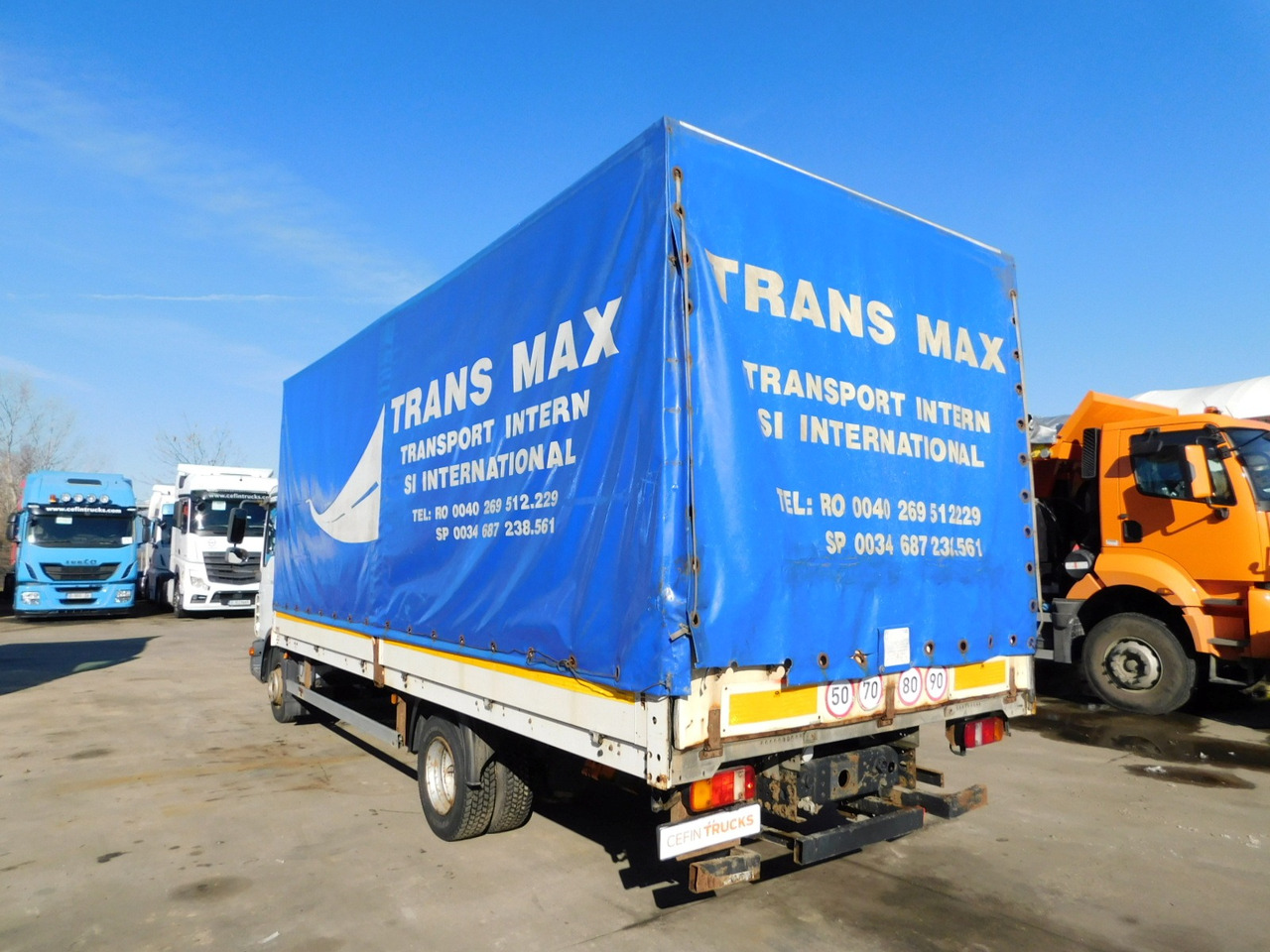 Man Tgl 8180 - Camión lona: foto 4 Man Tgl 8180 - Camión lona: foto 4