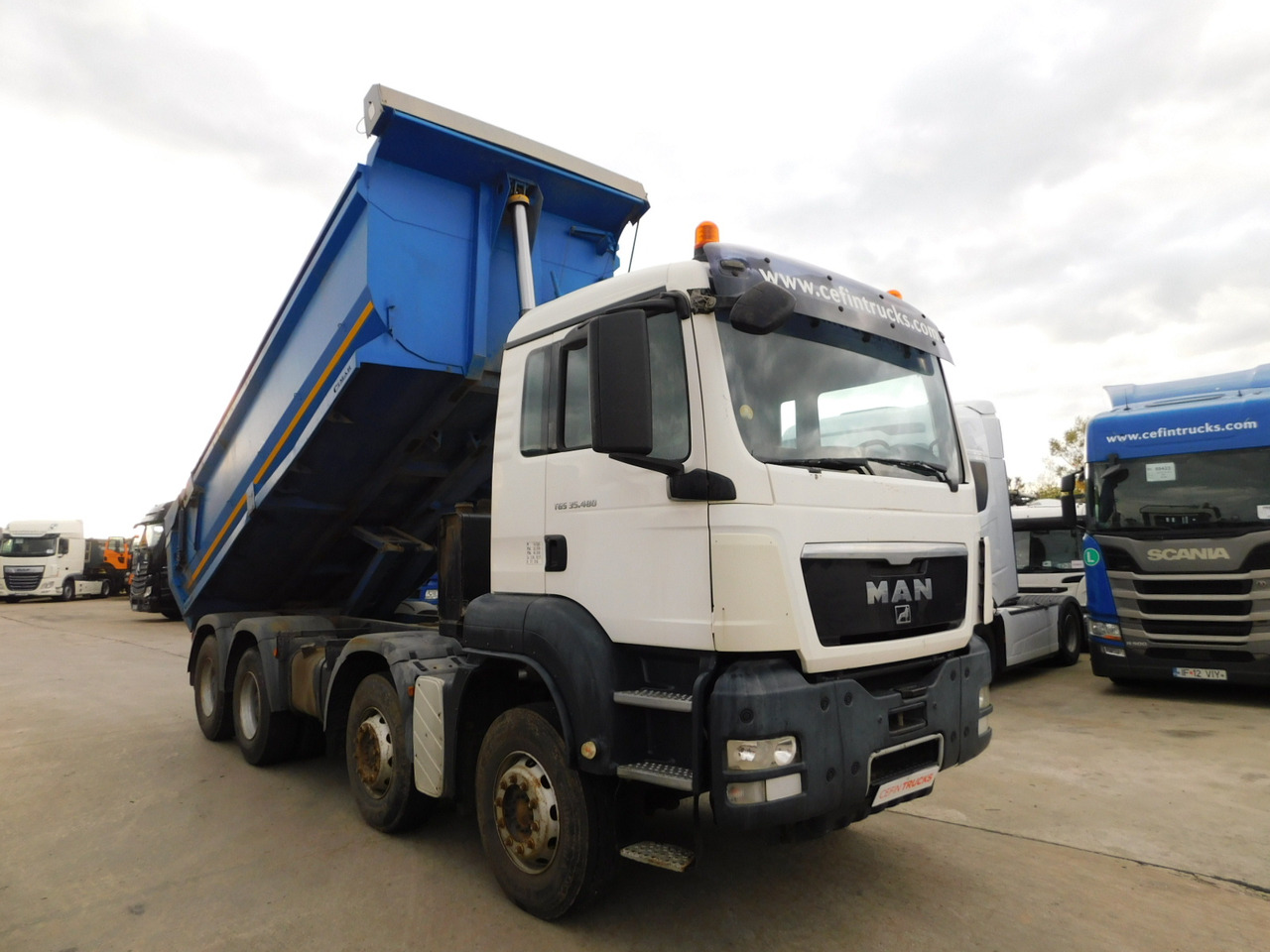 Man Tgs 35480 - Camión volquete: foto 2 Man Tgs 35480 - Camión volquete: foto 2