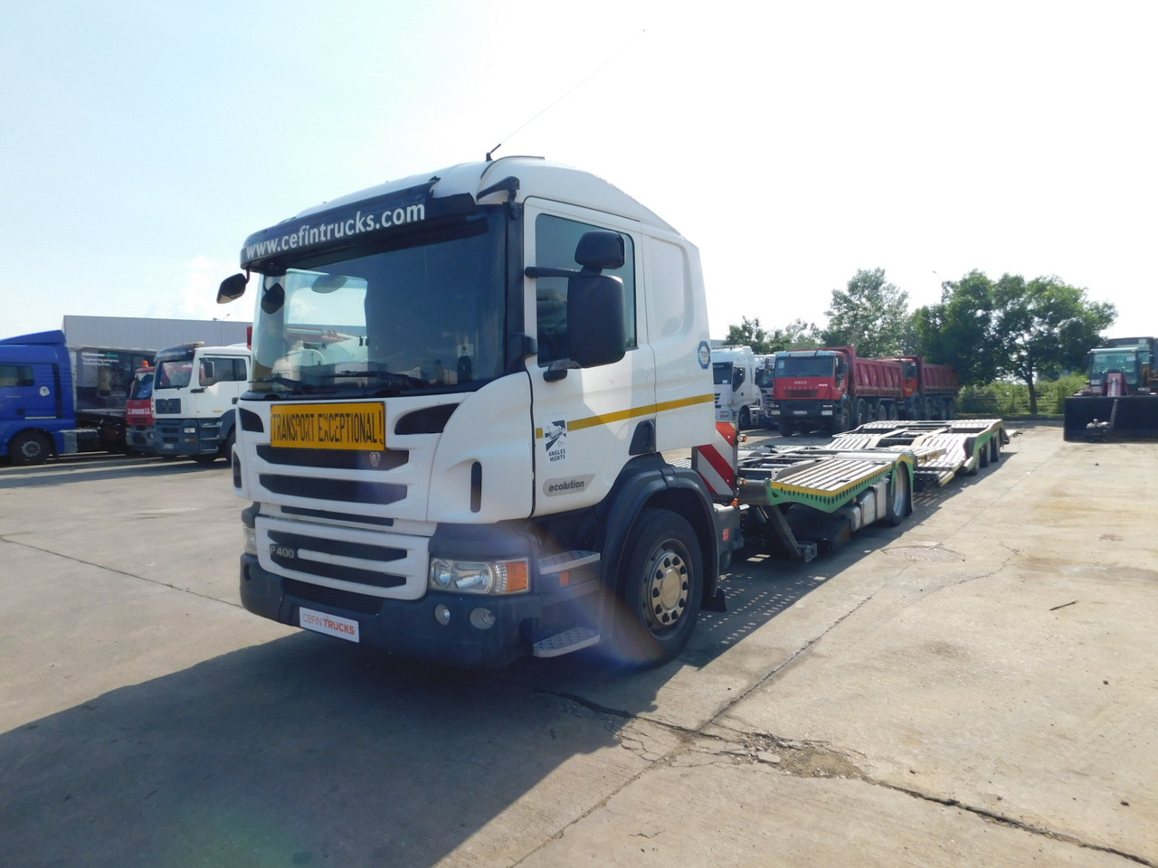 Scania Lb 4x2 - Camión portavehículos: foto 1 Scania Lb 4x2 - Camión portavehículos: foto 1