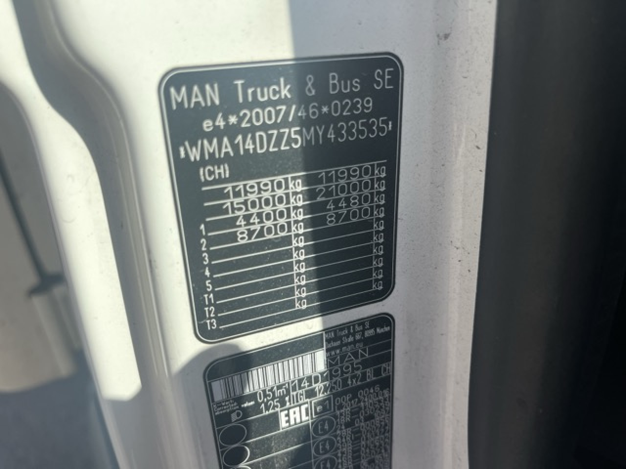 MAN TGL 12.250 4x2 BL Euro6 Klima AHK Luftfeder - Furgoneta caja cerrada: foto 2 MAN TGL 12.250 4x2 BL Euro6 Klima AHK Luftfeder - Furgoneta caja cerrada: foto 2