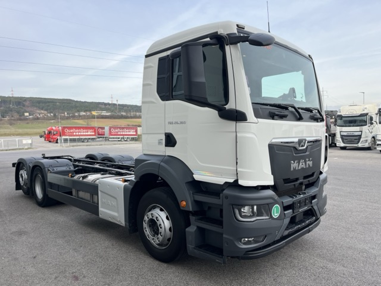 Camión chasis MAN TGS 26.360 6x2-4 LL Euro6 Klima AHK Luftfeder: foto 8 Camión chasis MAN TGS 26.360 6x2-4 LL Euro6 Klima AHK Luftfeder: foto 8