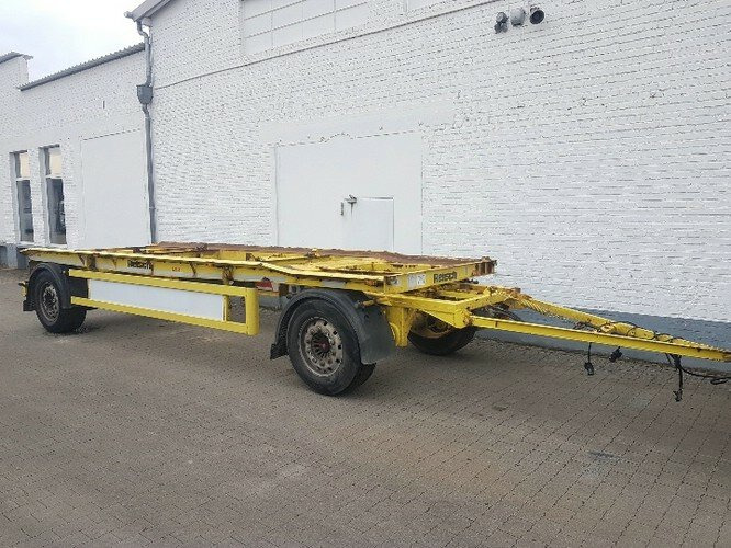 Abrollanhänger REA 18 EL Reisch Abrollanhänger REA-18EL, bis 7 m Behälter - Remolque multilift/ Portacontenedores de cadenas: foto 1 Abrollanhänger REA 18 EL Reisch Abrollanhänger REA-18EL, bis 7 m Behälter - Remolque multilift/ Portacontenedores de cadenas: foto 1