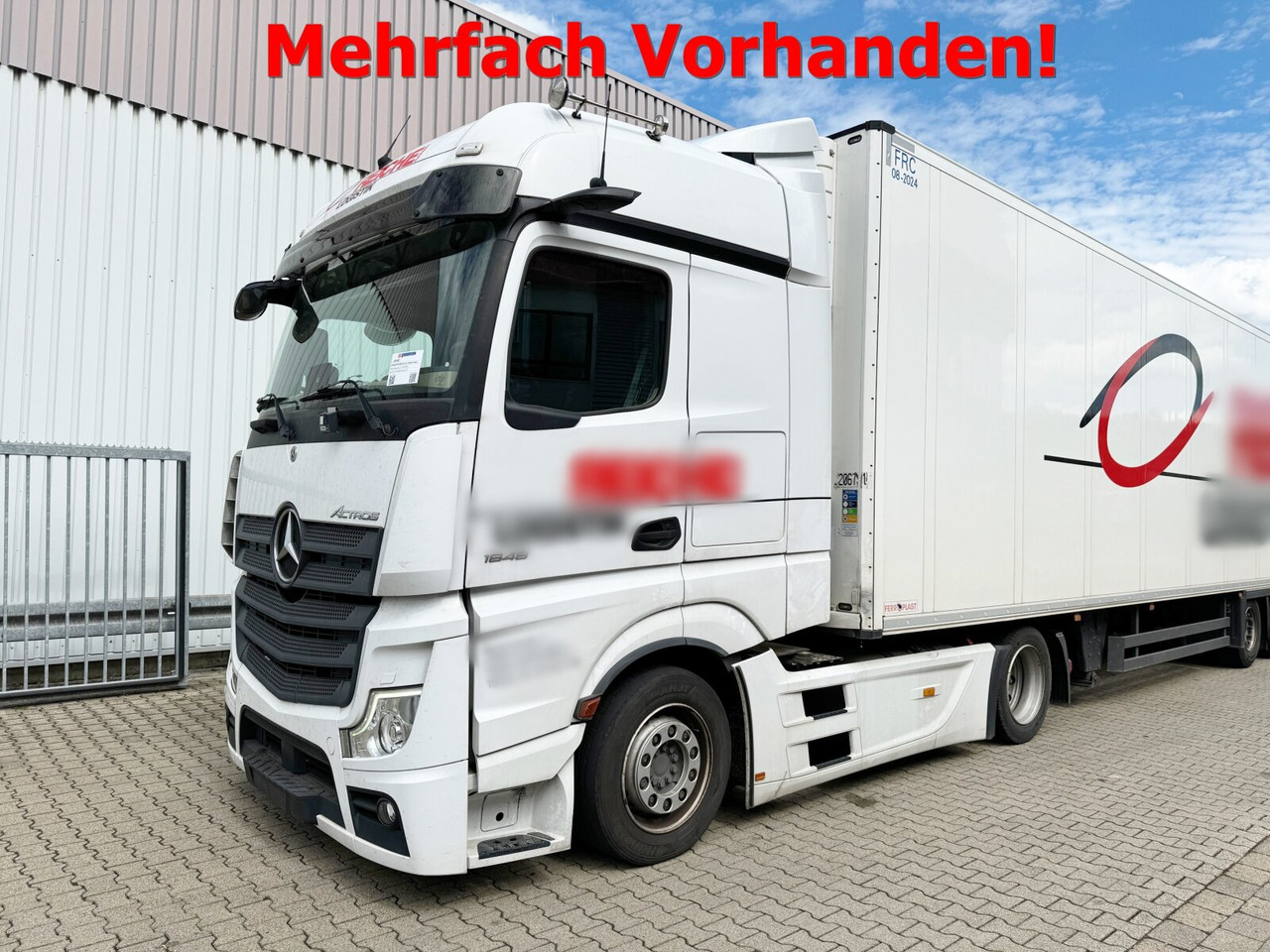 Cabeza tractora Mercedes-Benz Actros 1848 LS 4x2 Actros 1848 LS 4x2, Volumer, Retarder, BigSpace, MirrorCam, MultimediaCockpit: foto 1