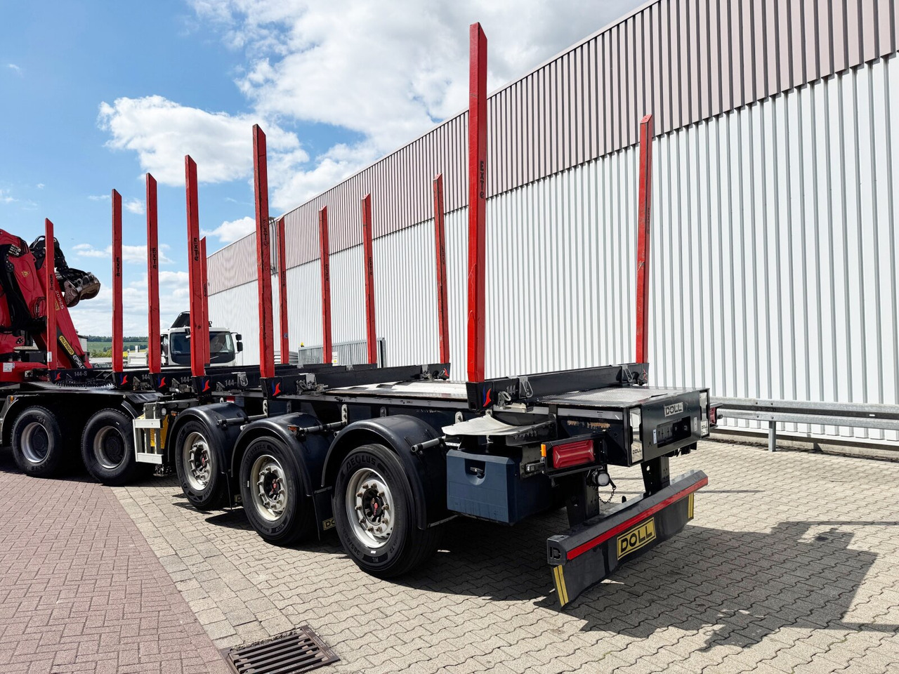 Semirremolque forestal Doll LOGO H3L-14XL LOGO H3L-14XL, Liftachse, Nachlauflenkachse, teleskopierbar 9,4m-12,9: foto 9 Semirremolque forestal Doll LOGO H3L-14XL LOGO H3L-14XL, Liftachse, Nachlauflenkachse, teleskopierbar 9,4m-12,9: foto 9