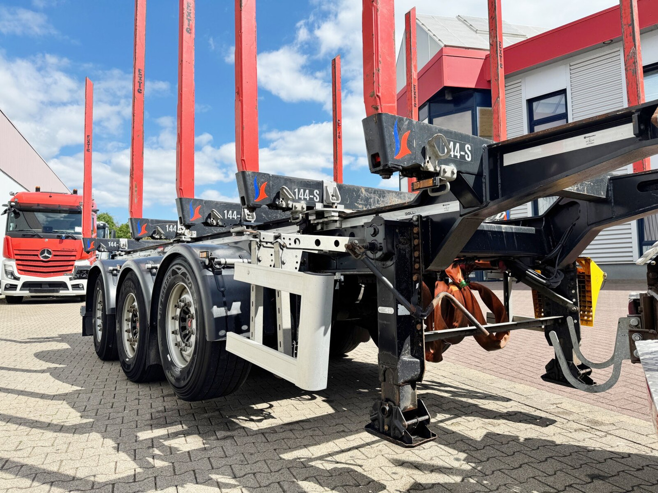 Semirremolque forestal Doll LOGO H3L-14XL LOGO H3L-14XL, Liftachse, Nachlauflenkachse, teleskopierbar 9,4m-12,9: foto 13 Semirremolque forestal Doll LOGO H3L-14XL LOGO H3L-14XL, Liftachse, Nachlauflenkachse, teleskopierbar 9,4m-12,9: foto 13