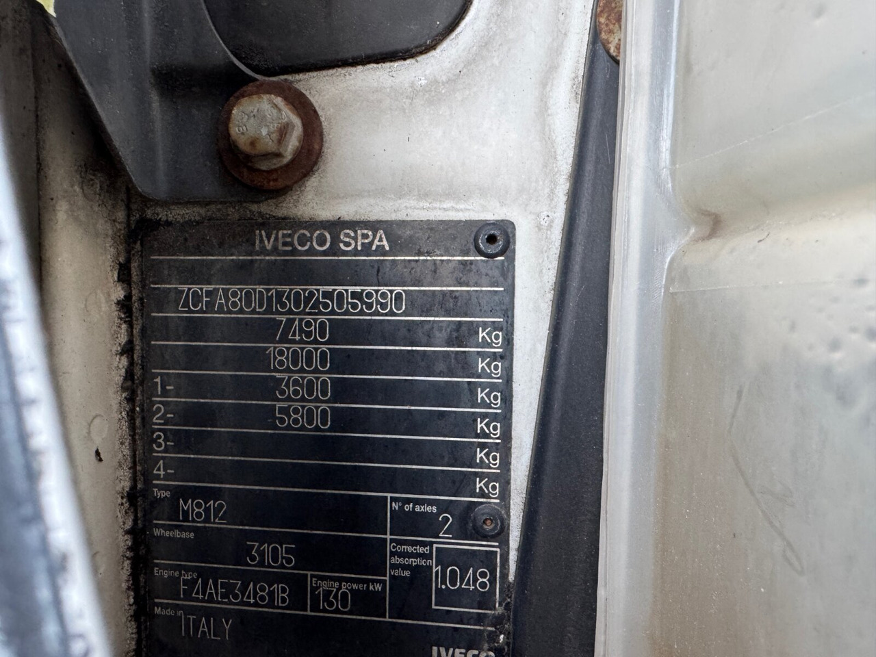 Iveco EuroCargo ML 80E18 K 4x2 EuroCargo ML 80E18 K 4x2 - Camión volquete: foto 5 Iveco EuroCargo ML 80E18 K 4x2 EuroCargo ML 80E18 K 4x2 - Camión volquete: foto 5