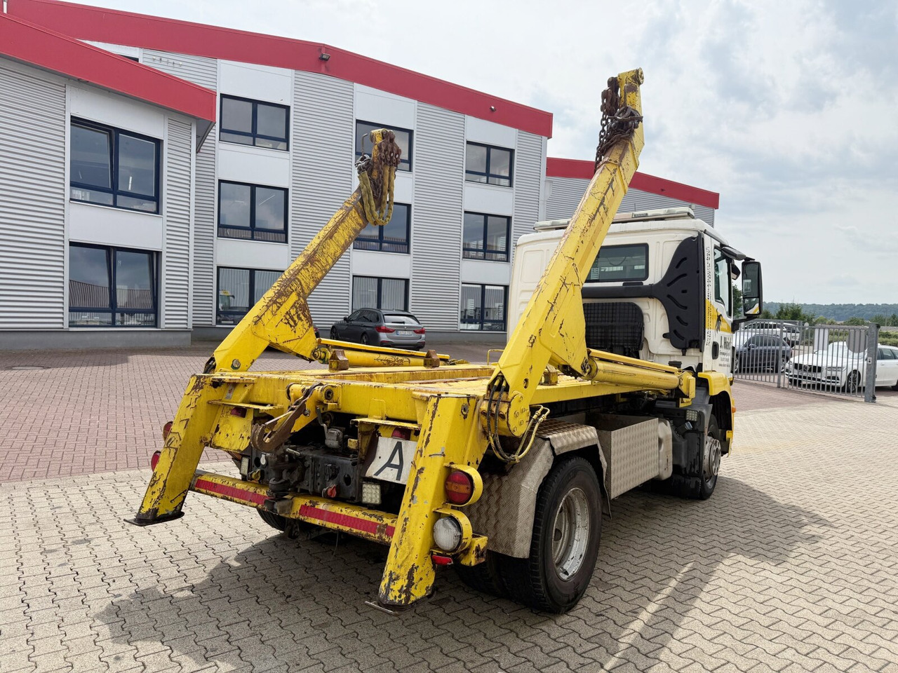 Camión portacontenedor de cadenas MAN TGM 15.250 4x2 LL TGM 15.250 4x2 LL, Tele-Absetzer: foto 11