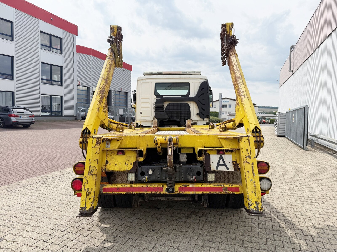 Camión portacontenedor de cadenas MAN TGM 15.250 4x2 LL TGM 15.250 4x2 LL, Tele-Absetzer: foto 12