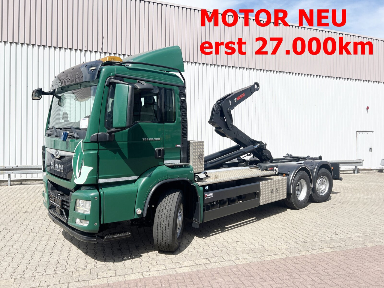 MAN TGS 26.500 6x4H-4 BL TGS 26.500 6x4H-4 BL, HydroDrive, PriTarder, Lenk-/Liftachse, AT-Motor - Camión multibasculante: foto 1 MAN TGS 26.500 6x4H-4 BL TGS 26.500 6x4H-4 BL, HydroDrive, PriTarder, Lenk-/Liftachse, AT-Motor - Camión multibasculante: foto 1