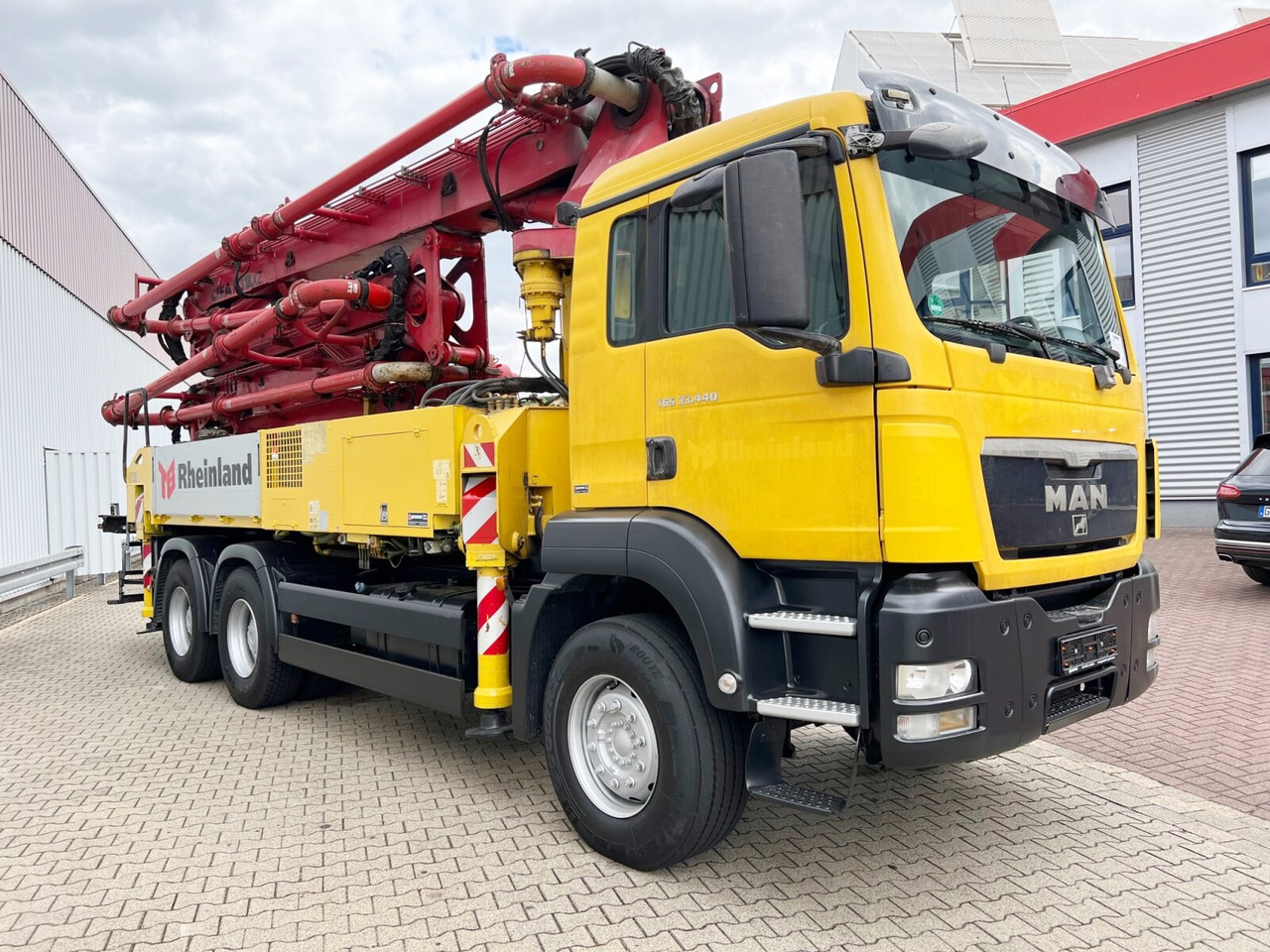 Bomba de hormigón MAN TGS 33.440 6X4 BB TGS 33.440 6X4 BB, Betonpumpe CIFA K31L XZ, 31m Mast: foto 10