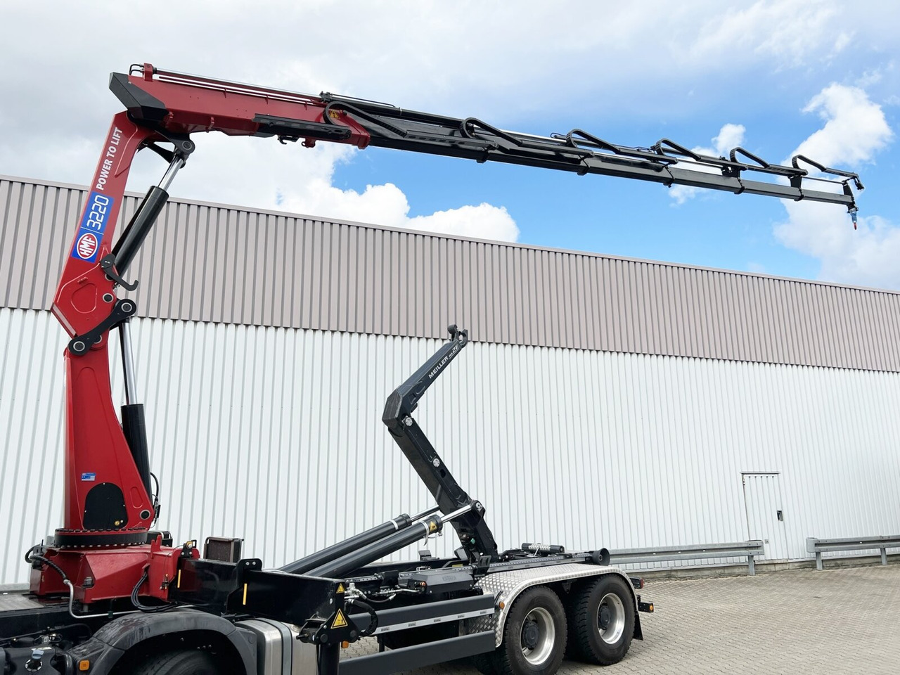 Leasing de MAN TGS 35.480 8X4 BL TGS 35.480 8X4 BL, Intarder, Kran HMF 3220-K6, 4-fach Abstützung, Funk MAN TGS 35.480 8X4 BL TGS 35.480 8X4 BL, Intarder, Kran HMF 3220-K6, 4-fach Abstützung, Funk: foto 10