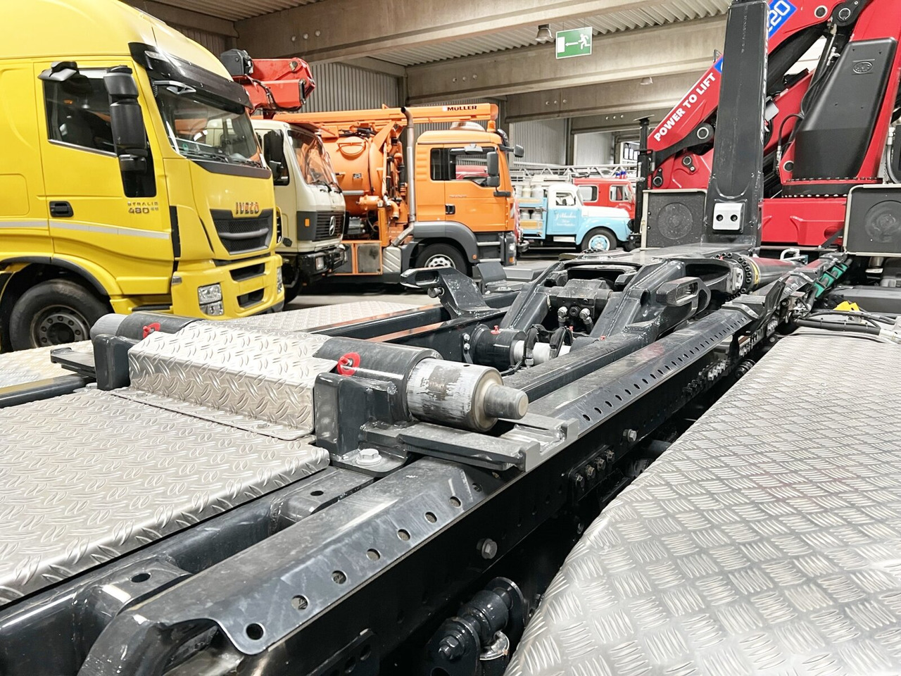Leasing de MAN TGS 35.480 8X4 BL TGS 35.480 8X4 BL, Intarder, Kran HMF 3220-K6, 4-fach Abstützung, Funk MAN TGS 35.480 8X4 BL TGS 35.480 8X4 BL, Intarder, Kran HMF 3220-K6, 4-fach Abstützung, Funk: foto 7