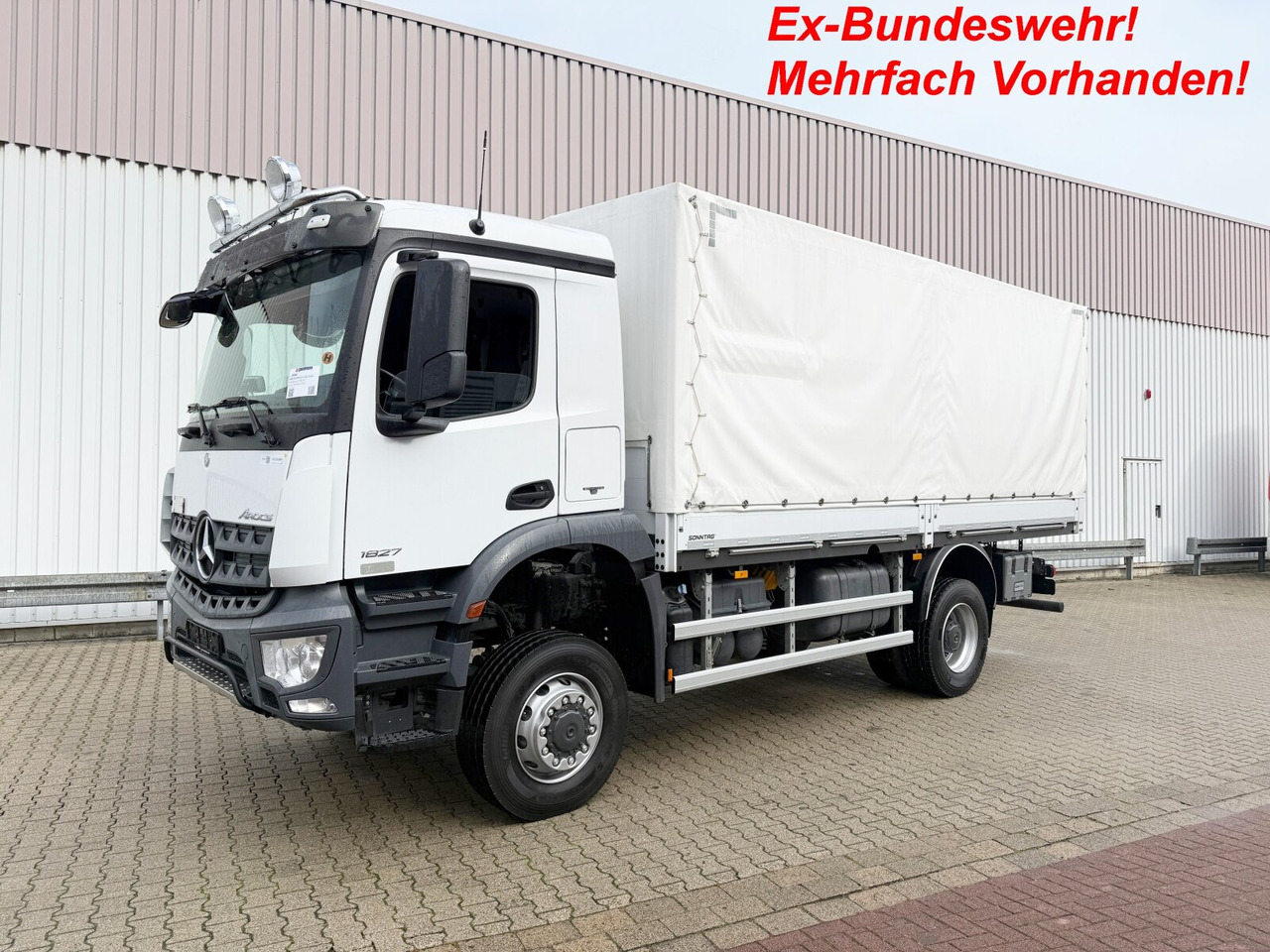 Mercedes-Benz Arocs 1827 A 4x4 Arocs 1827 A 4x4, Ex-! - Camión caja abierta: foto 1 Mercedes-Benz Arocs 1827 A 4x4 Arocs 1827 A 4x4, Ex-! - Camión caja abierta: foto 1