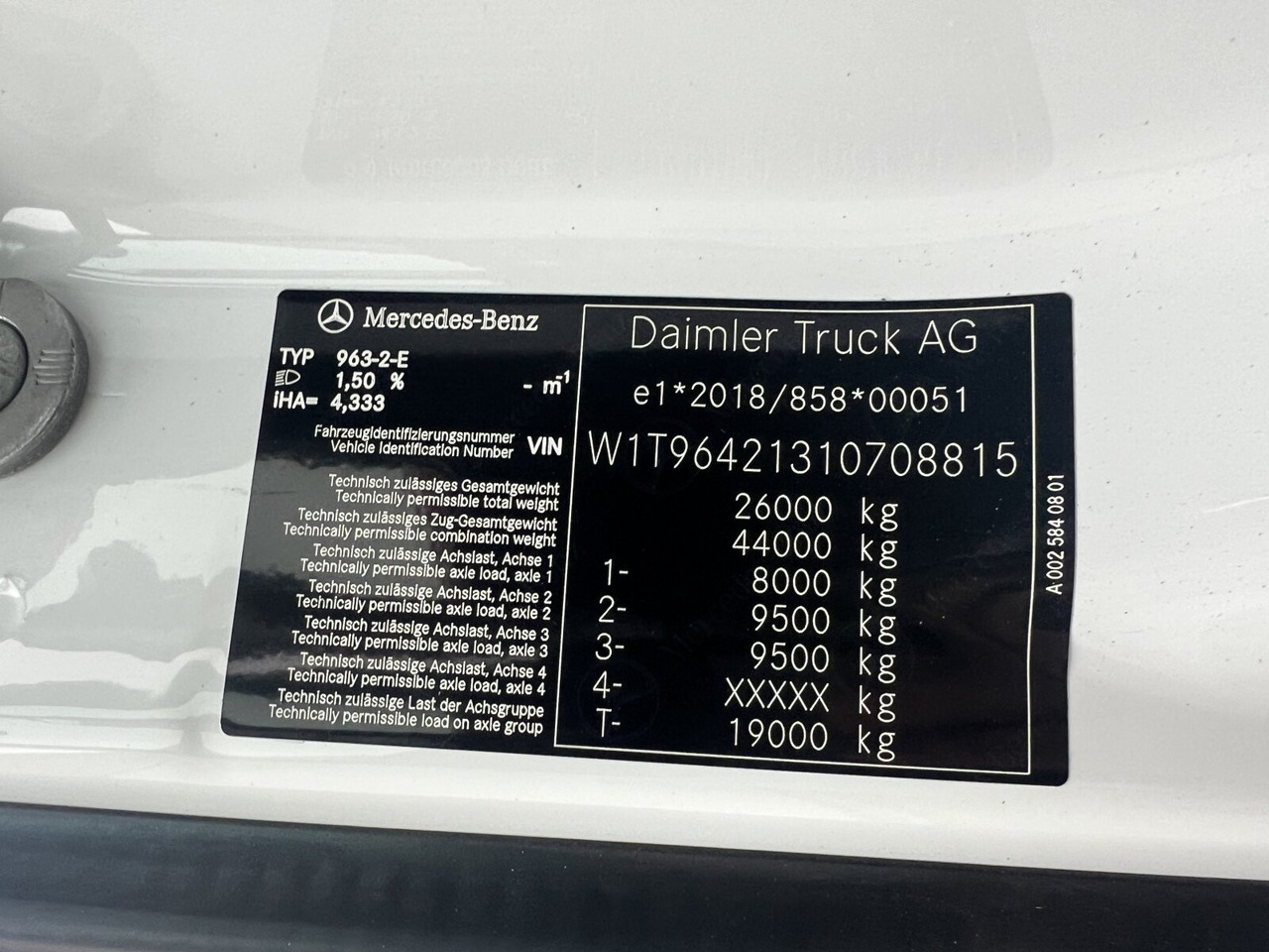 Camión volquete nuevo Mercedes-Benz Arocs 2645 K 6x4 Arocs 2645 K 6x4, MultimediaCockpit, Bordmatik links: foto 6