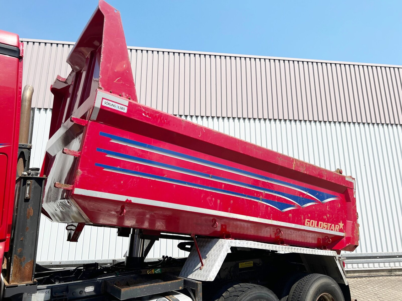 Camión volquete Mercedes-Benz Arocs 2658 K 6x4 Arocs 2658 K 6x4, Retarder, Stahlmulde ca. 11m³, hydr. Heckklappenöffnung: foto 13
