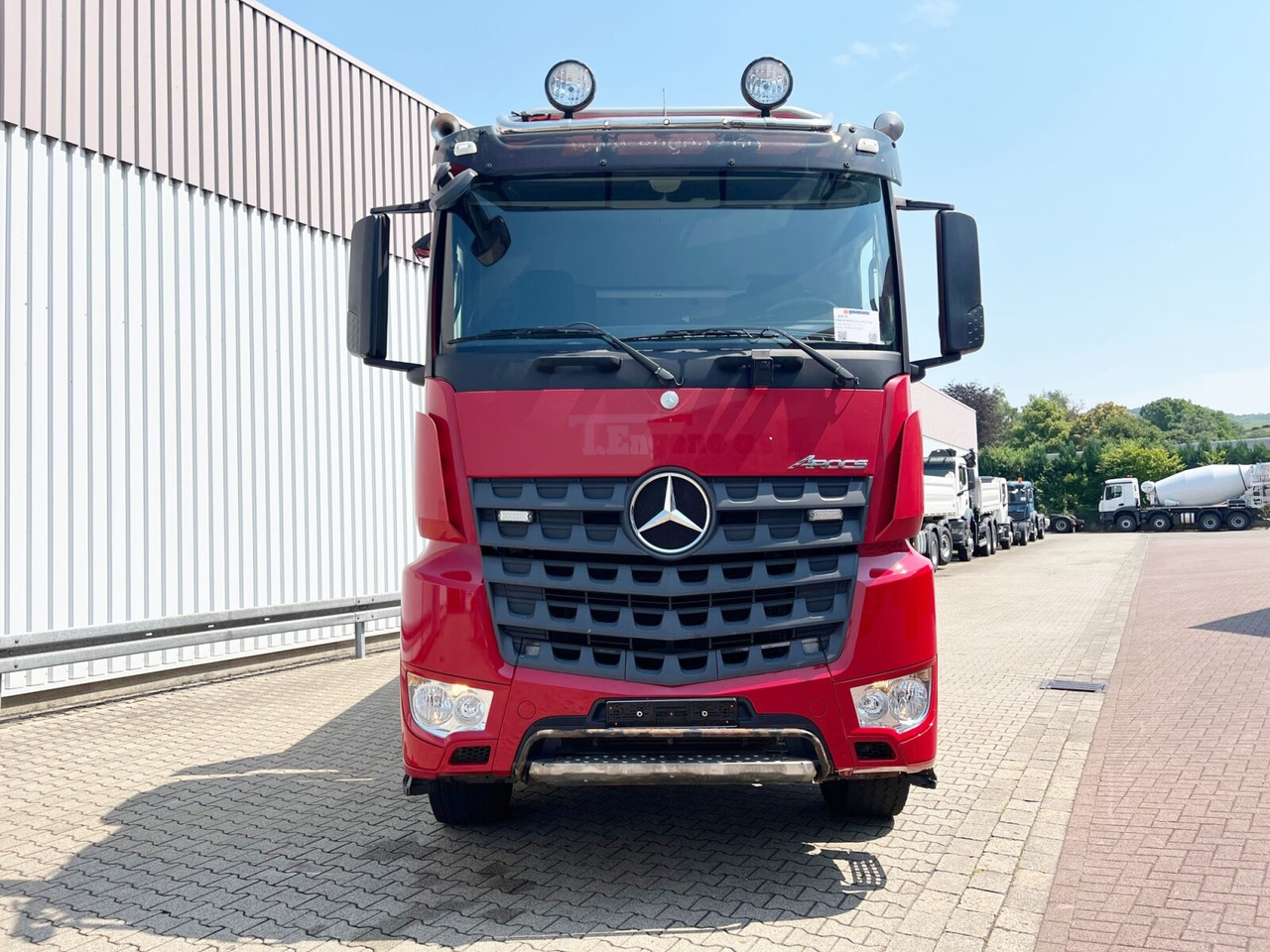 Camión volquete Mercedes-Benz Arocs 2658 K 6x4 Arocs 2658 K 6x4, Retarder, Stahlmulde ca. 11m³, hydr. Heckklappenöffnung: foto 8