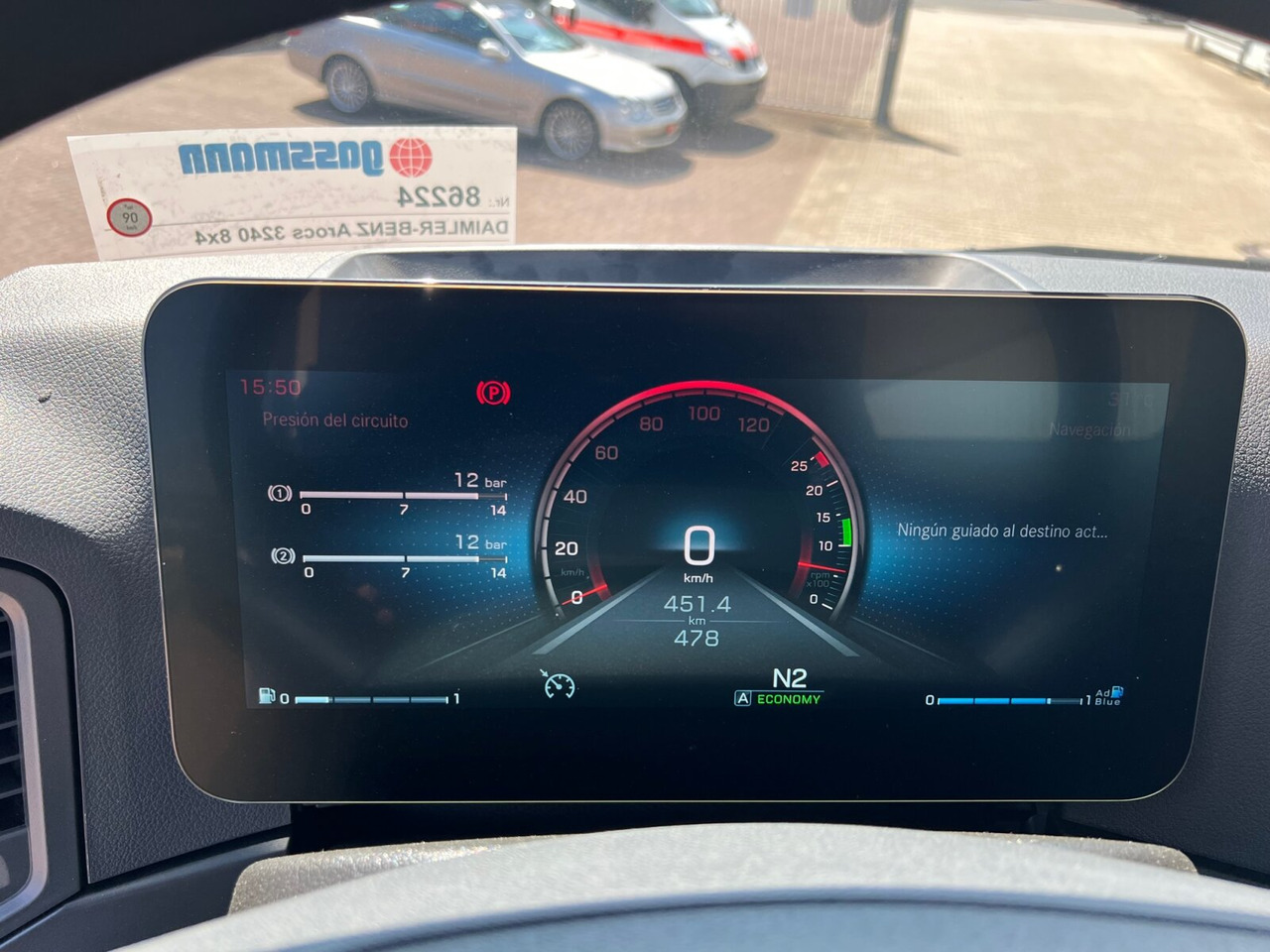 Mercedes-Benz Arocs 3240 8x4 Arocs 3240 8x4/42, Motorabtrieb - Camión multibasculante: foto 2 Mercedes-Benz Arocs 3240 8x4 Arocs 3240 8x4/42, Motorabtrieb - Camión multibasculante: foto 2