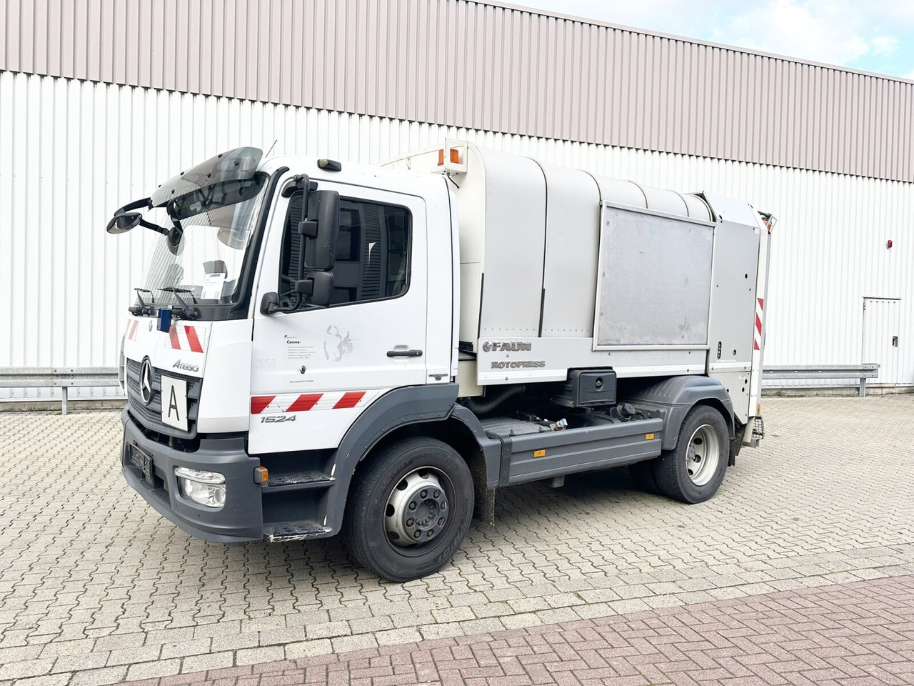 Mercedes-Benz Atego 1624 L 4x2 Atego 1624 L 4x2, Retarder, Faun Rotopress, Zöller-Schüttung - Camión de basura: foto 1 Mercedes-Benz Atego 1624 L 4x2 Atego 1624 L 4x2, Retarder, Faun Rotopress, Zöller-Schüttung - Camión de basura: foto 1