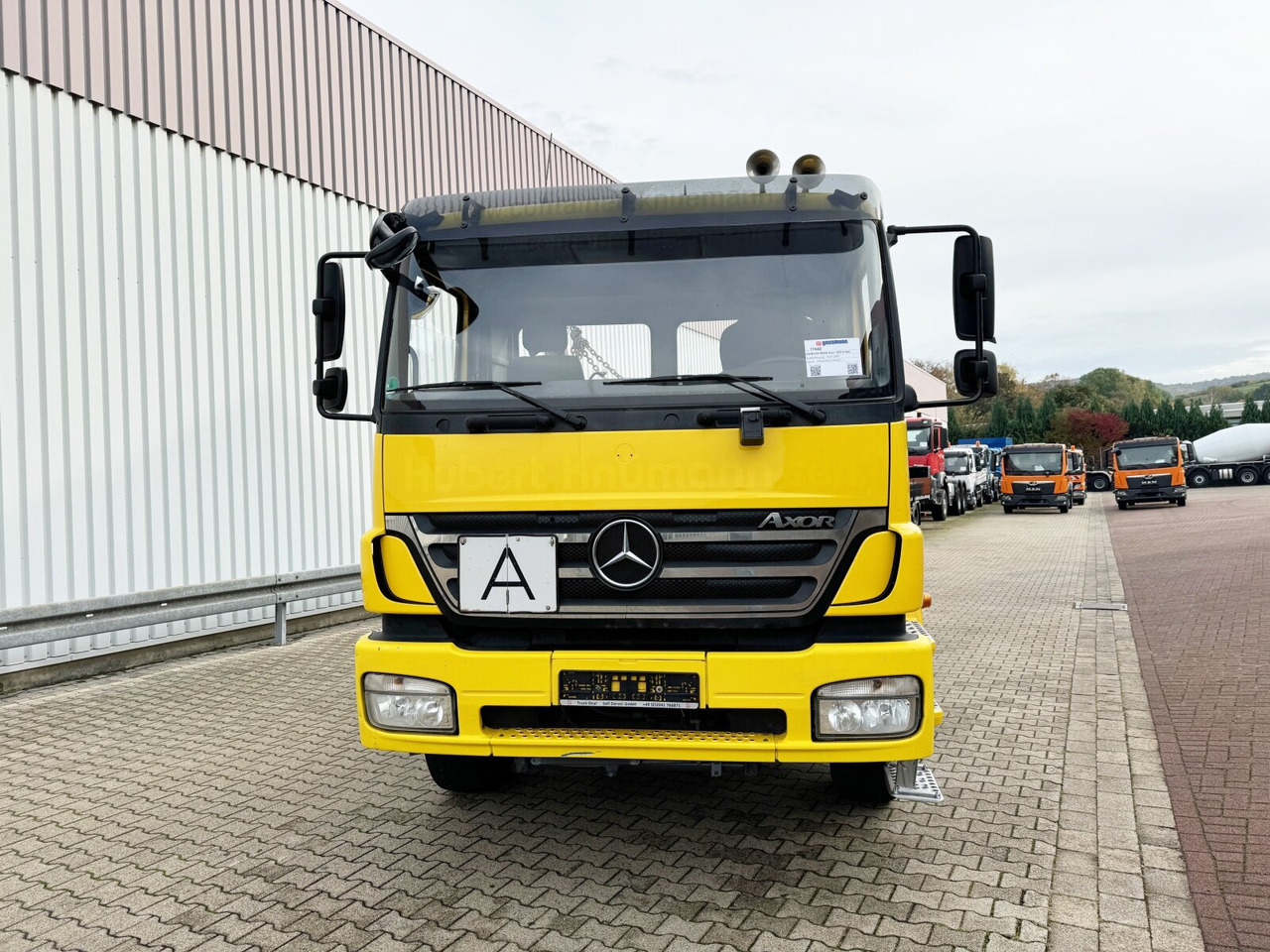 Camión portacontenedor de cadenas Mercedes-Benz Axor 1833 K 4x2 Axor 1833 K 4x2, Gergen TAK 20 Tele-Absetzer: foto 7