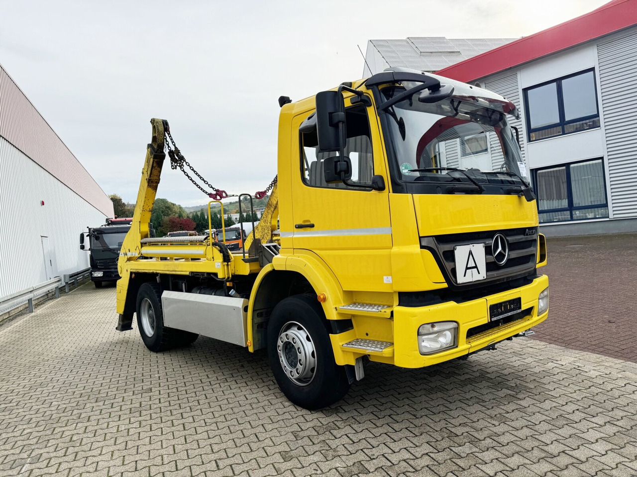 Camión portacontenedor de cadenas Mercedes-Benz Axor 1833 K 4x2 Axor 1833 K 4x2, Gergen TAK 20 Tele-Absetzer: foto 8