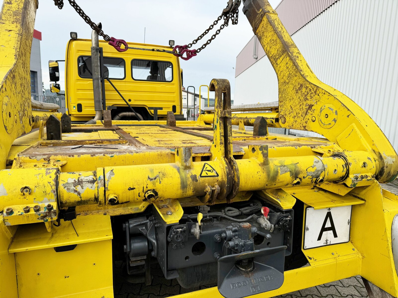 Camión portacontenedor de cadenas Mercedes-Benz Axor 1833 K 4x2 Axor 1833 K 4x2, Gergen TAK 20 Tele-Absetzer: foto 11