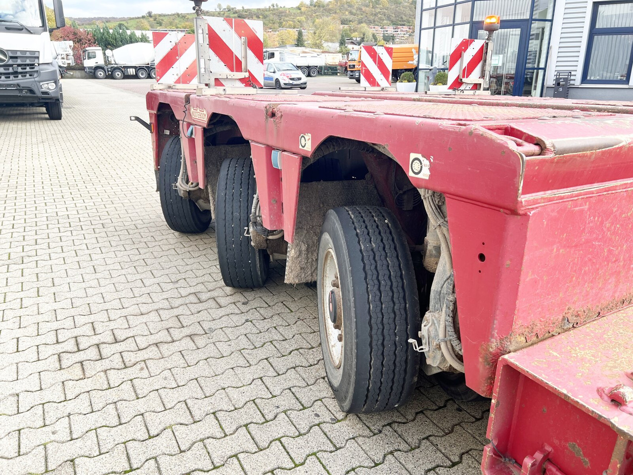 Nooteboom Euro-64-13 Euro-64-13, Jeepdolly, Tiefbett, Verbr. auf 3,2m, hydr. Lenkung - Semirremolque góndola rebajadas: foto 3 Nooteboom Euro-64-13 Euro-64-13, Jeepdolly, Tiefbett, Verbr. auf 3,2m, hydr. Lenkung - Semirremolque góndola rebajadas: foto 3