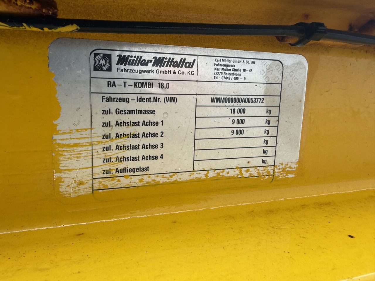 RA-T-Kombi 18,0 RA-T-Kombi 18,0 - Remolque multilift/ Portacontenedores de cadenas: foto 4 RA-T-Kombi 18,0 RA-T-Kombi 18,0 - Remolque multilift/ Portacontenedores de cadenas: foto 4