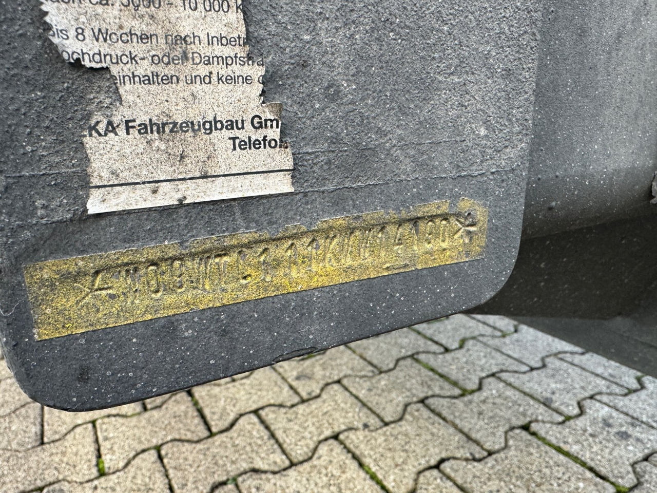 ZAA-WA-7.75-1X10 WEKA ZAA-WA-7.75-1X10, Verzinkt - Remolque: foto 3 ZAA-WA-7.75-1X10 WEKA ZAA-WA-7.75-1X10, Verzinkt - Remolque: foto 3