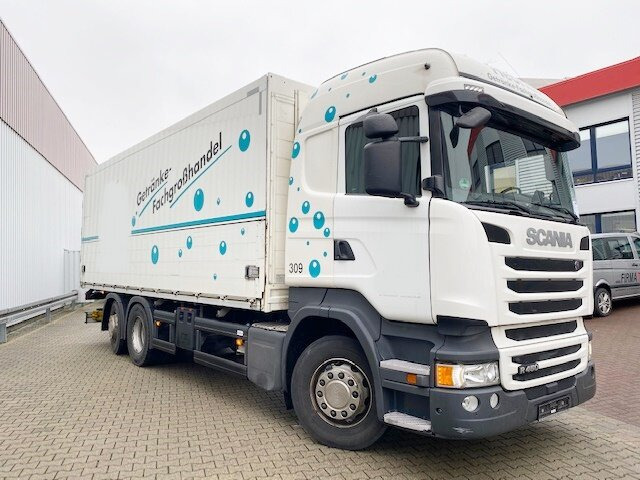 Camión caja cerrada Scania R450 LB 6x2-4 R450 LB 6x2-4 Getränkekoffer, Retarder, Lift-/Lenkachse, Stapleraufnahme: foto 9