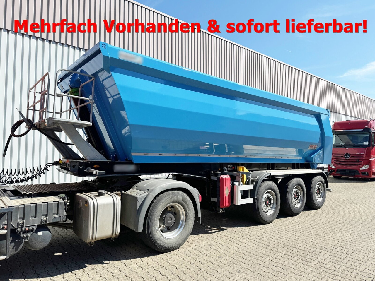 Euro ATM 24 Euro ATM 24, HARDOX Stahlmulde ca. 27m³, Liftachse - Semirremolque: foto 1 Euro ATM 24 Euro ATM 24, HARDOX Stahlmulde ca. 27m³, Liftachse - Semirremolque: foto 1