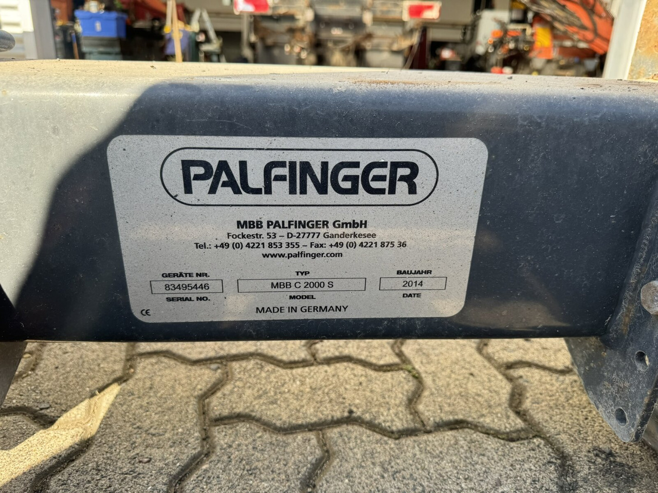 MBB C 2000 S Ladebordwand MBB C 2000 S Ladebordwand - Semirremolque: foto 5 MBB C 2000 S Ladebordwand MBB C 2000 S Ladebordwand - Semirremolque: foto 5