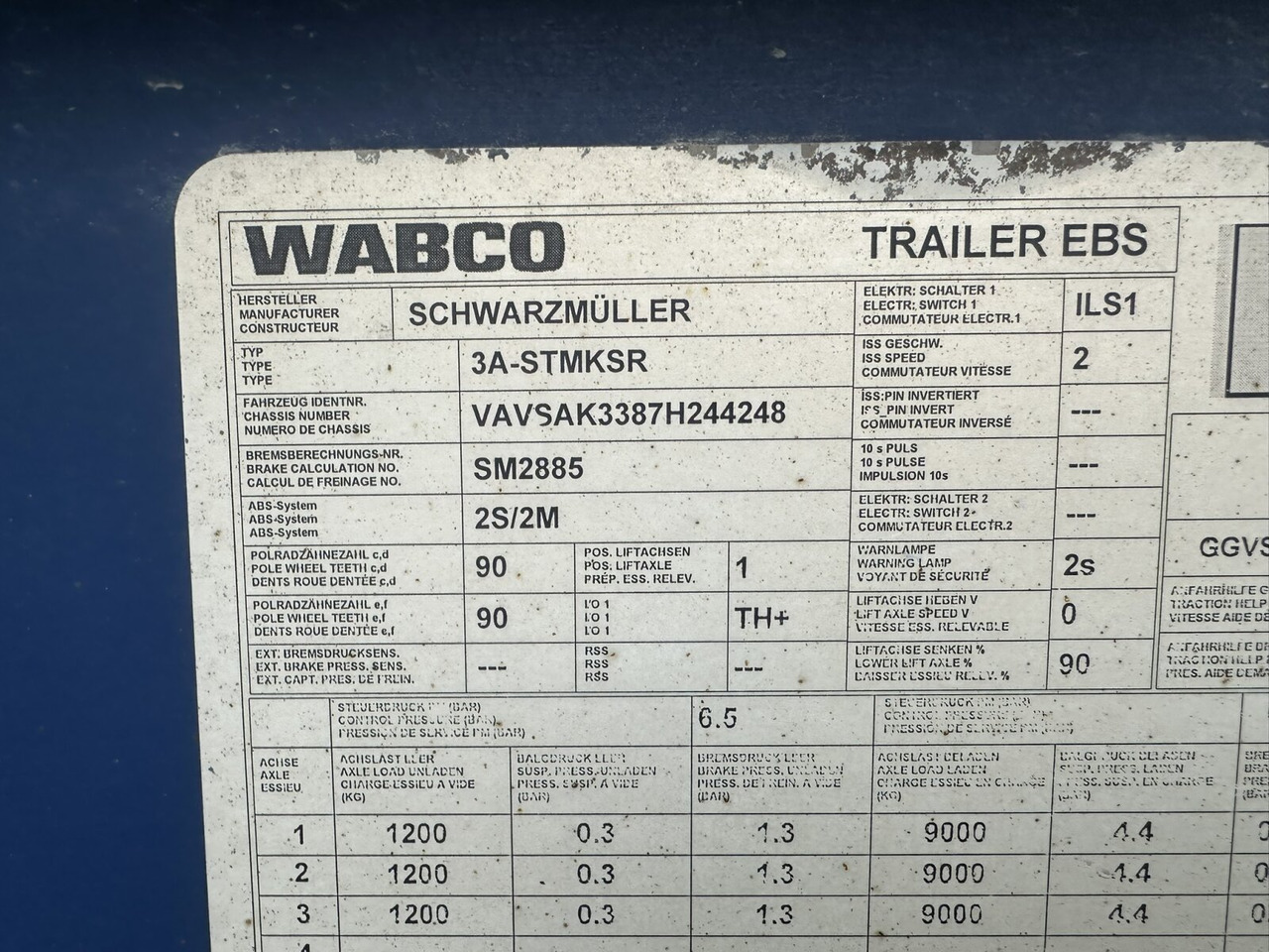 Schwarzmüller HKS 3/E-S1 HKS 3/E-S1, Liftachse, 25m³ - Semirremolque: foto 5 Schwarzmüller HKS 3/E-S1 HKS 3/E-S1, Liftachse, 25m³ - Semirremolque: foto 5