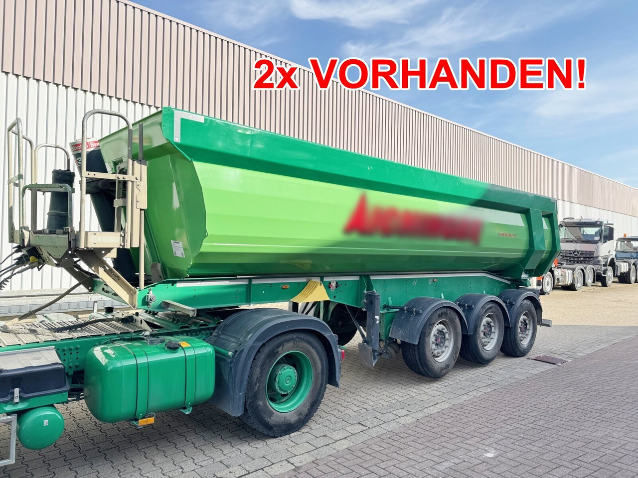 Schwarzmüller K-Serie Kippauflieger K-Serie Kippauflieger, Hardoxmulde ca. 25m³, 2x Liftachse - Semirremolque: foto 1 Schwarzmüller K-Serie Kippauflieger K-Serie Kippauflieger, Hardoxmulde ca. 25m³, 2x Liftachse - Semirremolque: foto 1