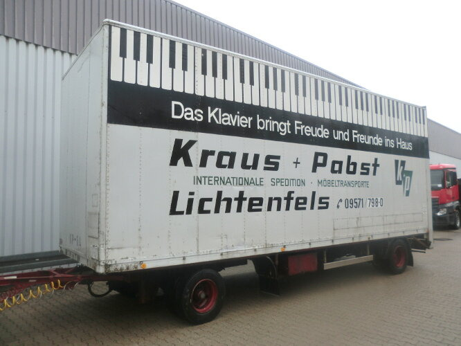 Sommer AC 160 TVL Sommer AC 160 TL, Möbelkofferanhänger, LBW, 55cbm - Remolque caja cerrada: foto 1 Sommer AC 160 TVL Sommer AC 160 TL, Möbelkofferanhänger, LBW, 55cbm - Remolque caja cerrada: foto 1