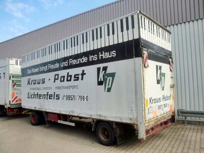 Sommer - - Sommer AC 160 TL, Möbelkofferanhänger, LBW, 55cbm - Remolque caja cerrada: foto 2 Sommer - - Sommer AC 160 TL, Möbelkofferanhänger, LBW, 55cbm - Remolque caja cerrada: foto 2