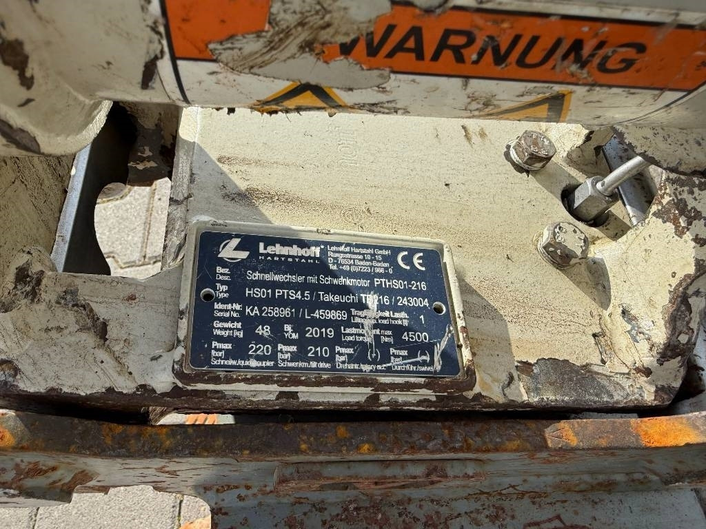 Miniexcavadora Takeuchi TB 216 Powertilt: foto 10 Miniexcavadora Takeuchi TB 216 Powertilt: foto 10