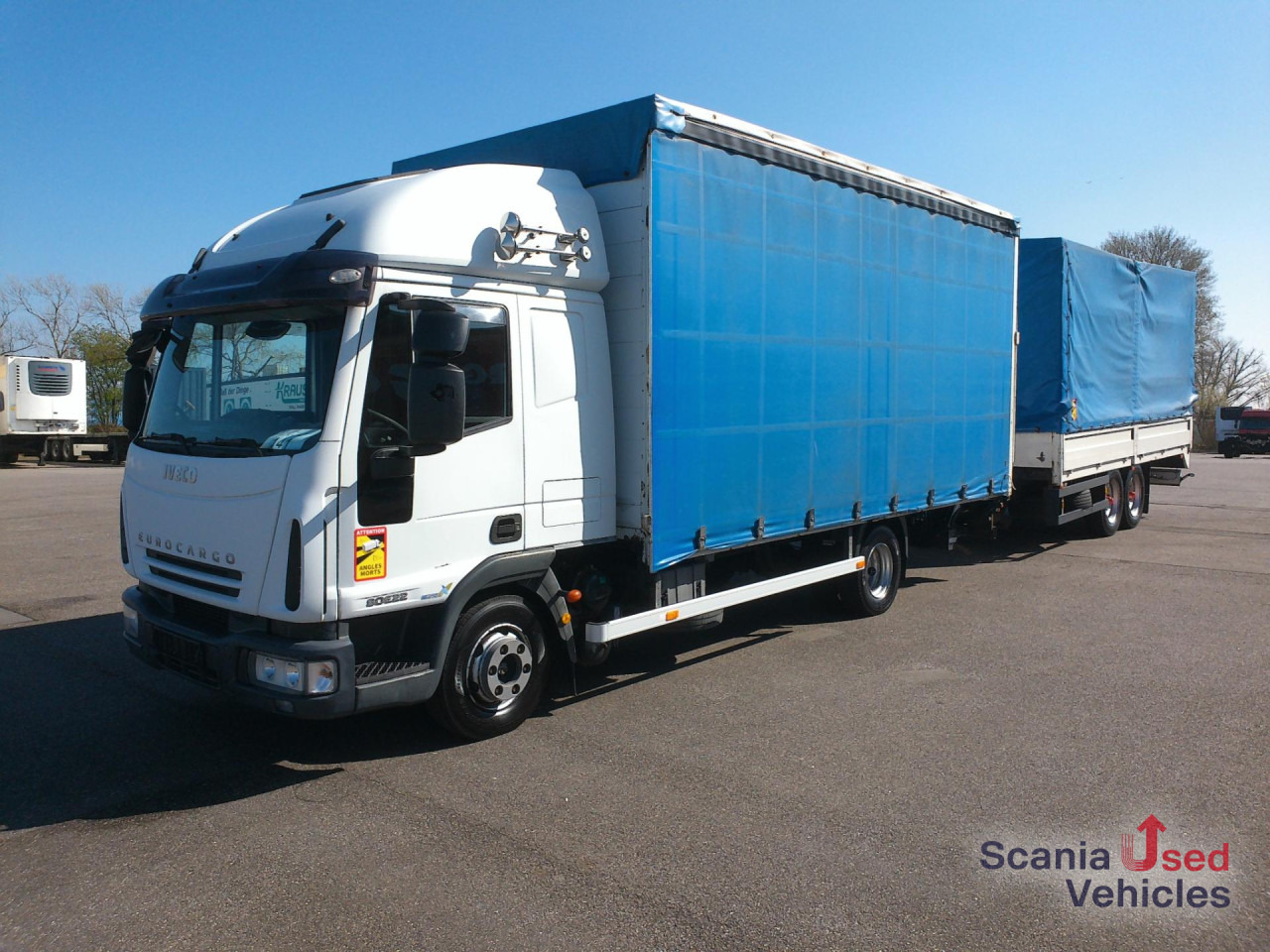 IVECO ML80E 22/P Schiebegardine+LBW 1.500KG - Furgoneta con lona: foto 1 IVECO ML80E 22/P Schiebegardine+LBW 1.500KG - Furgoneta con lona: foto 1