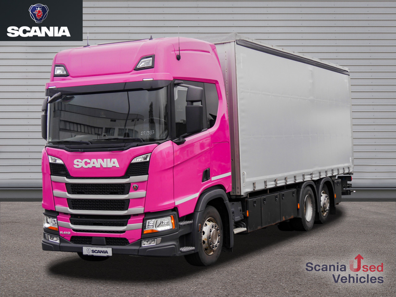 SCANIA R 410 B6x2*4NB - Pritsche / Plane / LBW - - Camión lona: foto 1 SCANIA R 410 B6x2*4NB - Pritsche / Plane / LBW - - Camión lona: foto 1