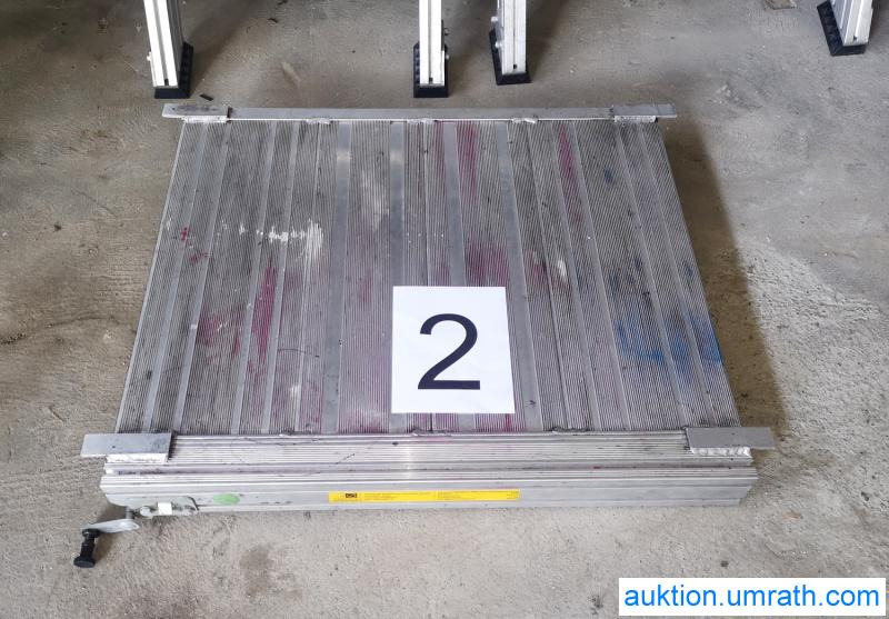 Posten Konvolut Zarges Plattform Laufsteg Bühne Überstieg Gehsteig Sockel Treppen Aluminium hochwertig - Equipo de taller: foto 5 Posten Konvolut Zarges Plattform Laufsteg Bühne Überstieg Gehsteig Sockel Treppen Aluminium hochwertig - Equipo de taller: foto 5