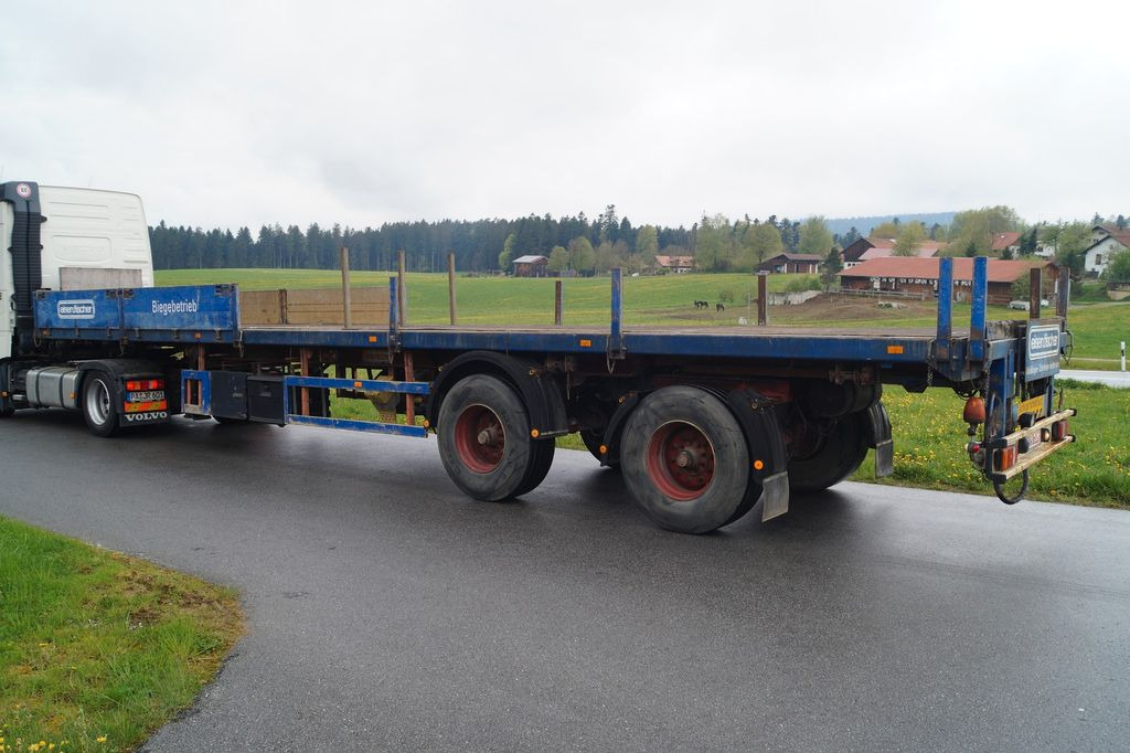 Unterholzner ULSZ 20/E Lenkachse - Semirremolque plataforma/ Caja abierta: foto 3 Unterholzner ULSZ 20/E Lenkachse - Semirremolque plataforma/ Caja abierta: foto 3