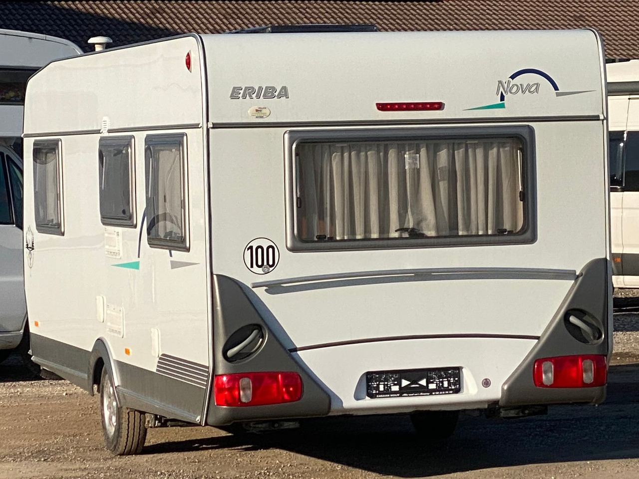 Caravana HYMER / ERIBA / HYMERCAR Nova 530 Swing mit Längsbetten und Moser, top Zu: foto 7