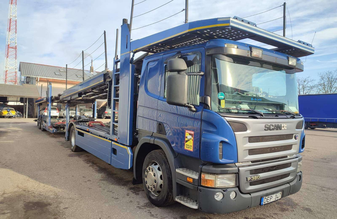 Scania P 380 LB - Camión portavehículos: foto 1 Scania P 380 LB - Camión portavehículos: foto 1