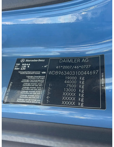 Cabeza tractora Mercedes-Benz Actros 1845 RETARDER, 2X FUEL TANK, FRANCE TRUCK: foto 18