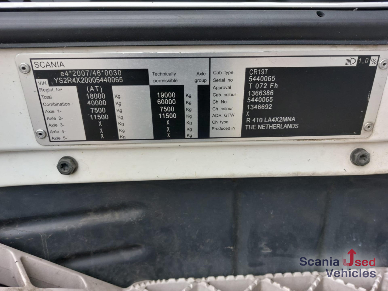 SCANIA R 410 LA4X2MNA Euro 6 Topline Streamline - Cabeza tractora: foto 5 SCANIA R 410 LA4X2MNA Euro 6 Topline Streamline - Cabeza tractora: foto 5