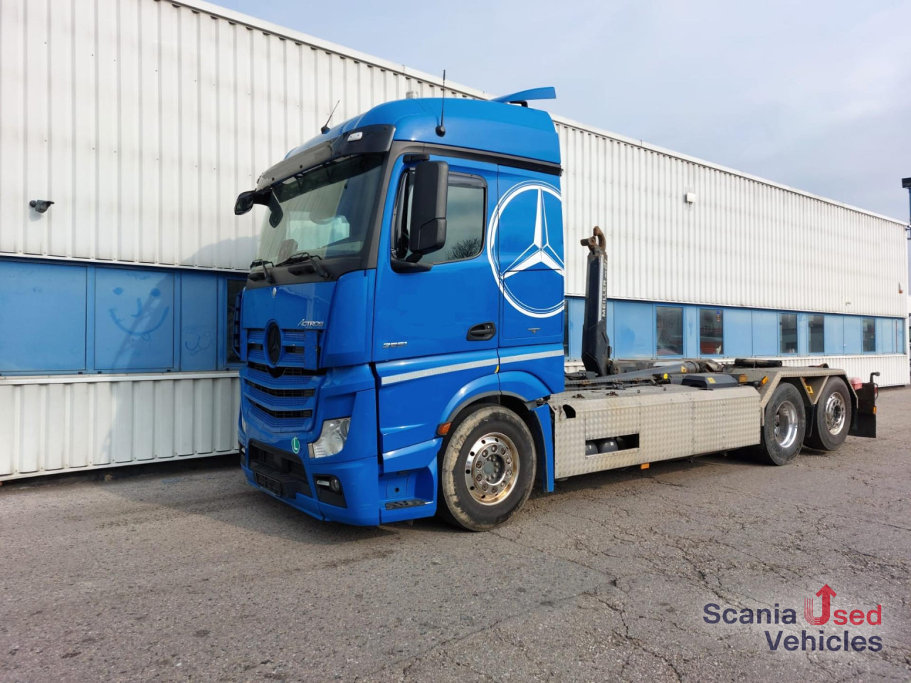 MERCEDES-BENZ ACTROS 2551 LL MEILLER RS 21 Abrollkipper - Camión multibasculante: foto 1 MERCEDES-BENZ ACTROS 2551 LL MEILLER RS 21 Abrollkipper - Camión multibasculante: foto 1