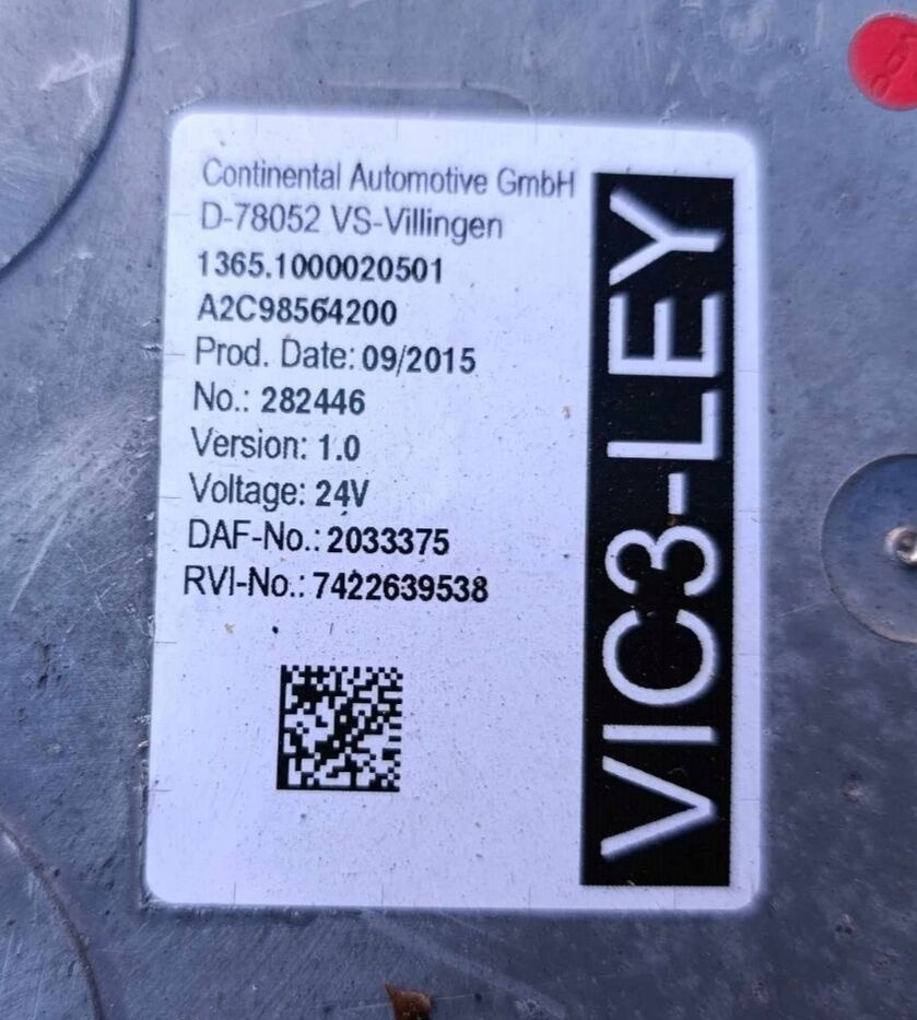 Unidad de control para Camión DAF: foto 6