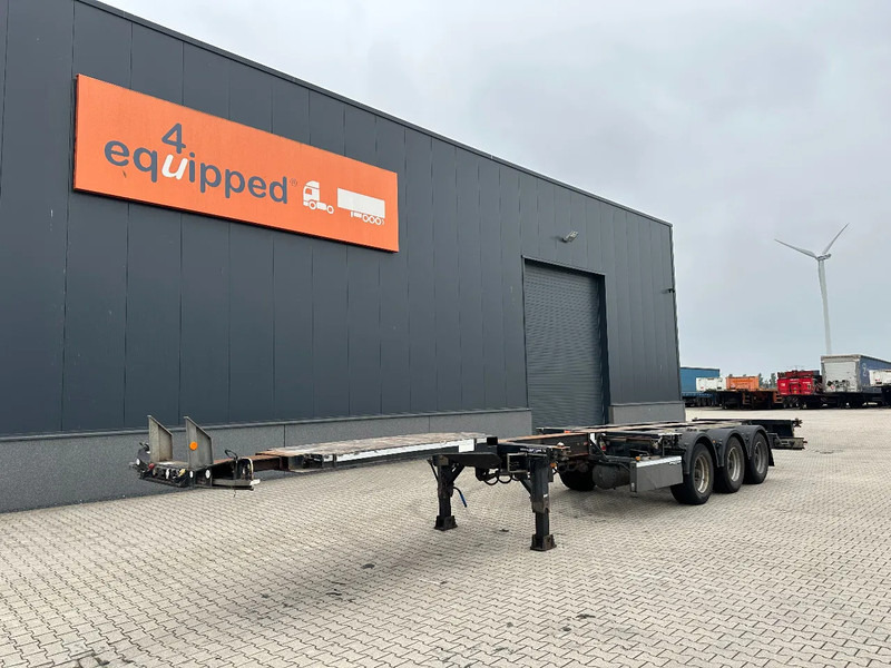Broshuis 3UCC-39/45 FLN, 45FT High Cube multi, BPW, liftas, NL-chassis, 2x beschikbaar - Semirremolque portacontenedore/ Intercambiable: foto 1 Broshuis 3UCC-39/45 FLN, 45FT High Cube multi, BPW, liftas, NL-chassis, 2x beschikbaar - Semirremolque portacontenedore/ Intercambiable: foto 1